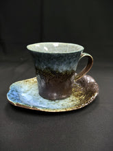 Load image into Gallery viewer, Tokoname Clay: Cup and Saucer 604-507