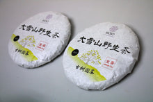 Load image into Gallery viewer, Da Xue Shan Wild Raw Pu-erh 2024 tea cake / 大雪山野生茶 茶饼