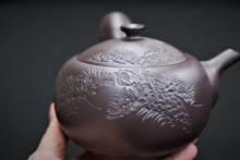 Load image into Gallery viewer, 147 Banko Yaki Purple Clay Tea Pot 310ml
