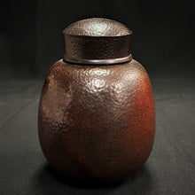 Load image into Gallery viewer, Tokoname Red Clay Tea Caddy WM2