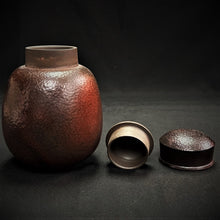 Load image into Gallery viewer, Tokoname Red Clay Tea Caddy WM2