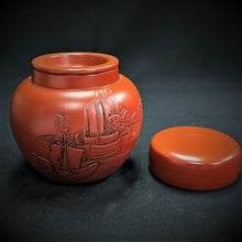 Load image into Gallery viewer, Tokoname Red Clay Tea Caddy WM80