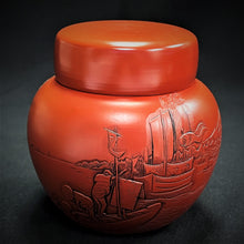 Load image into Gallery viewer, Tokoname Red Clay Tea Caddy WM80
