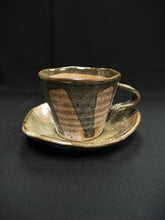 Load image into Gallery viewer, Tokoname Clay - Cup and Saucer 604-407

