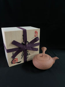 B268 Shigaraki Rough Clay Tea Pot 140ml