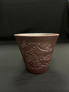 201 Banko Yaki Purple Clay Tea Cup 120ml