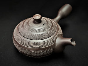 172 Banko Yaki Purple Clay Tea Pot 270ml