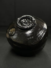 Load image into Gallery viewer, Matcha Bowl - Black Raku 黑乐茶碗 W202
