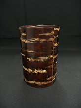 Load image into Gallery viewer, Natural sakura wood tea caddy W251
