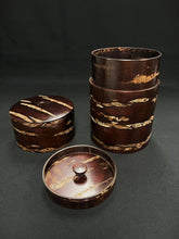 Load image into Gallery viewer, Natural sakura wood tea caddy W251
