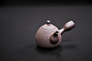 193 Banko Yaki Purple Clay Tea Pot 140ml