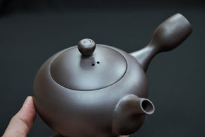 151-1 Banko Yaki Purple Clay Tea Pot 300ml
