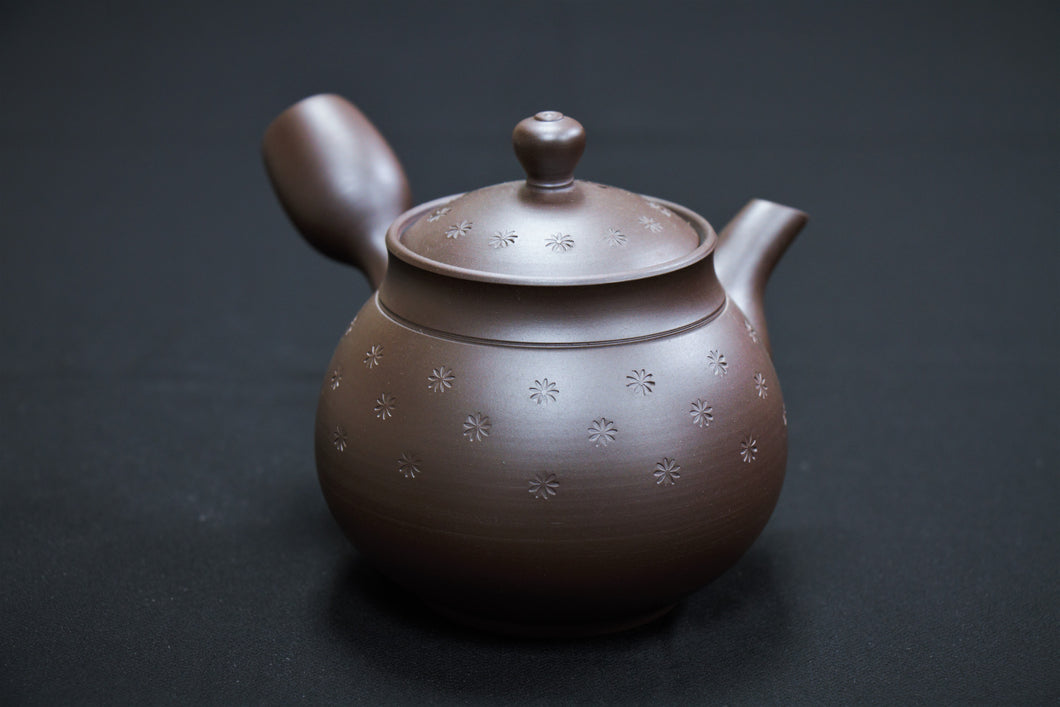 157 Banko Yaki Purple Clay Tea Pot 250ml