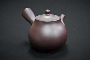 187 Banko Yaki Purple Clay Tea Pot 300ml