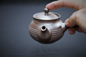 195 Banko Yaki Purple Clay Tea Pot 120ml