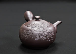 147 Banko Yaki Purple Clay Tea Pot 310ml