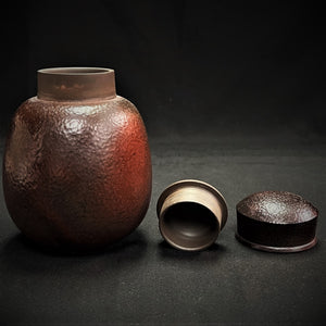 Tokoname Red Clay Tea Caddy WM2